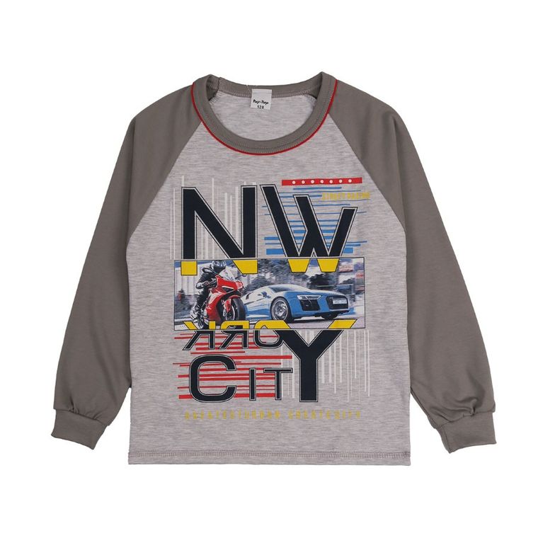 Piżama chłopięca, szara, Tup Tup