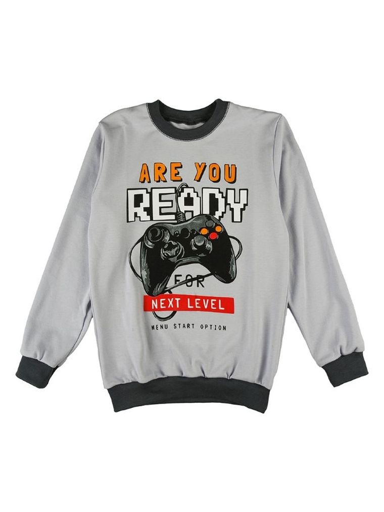 Piżama chłopięca, szara, Tup Tup