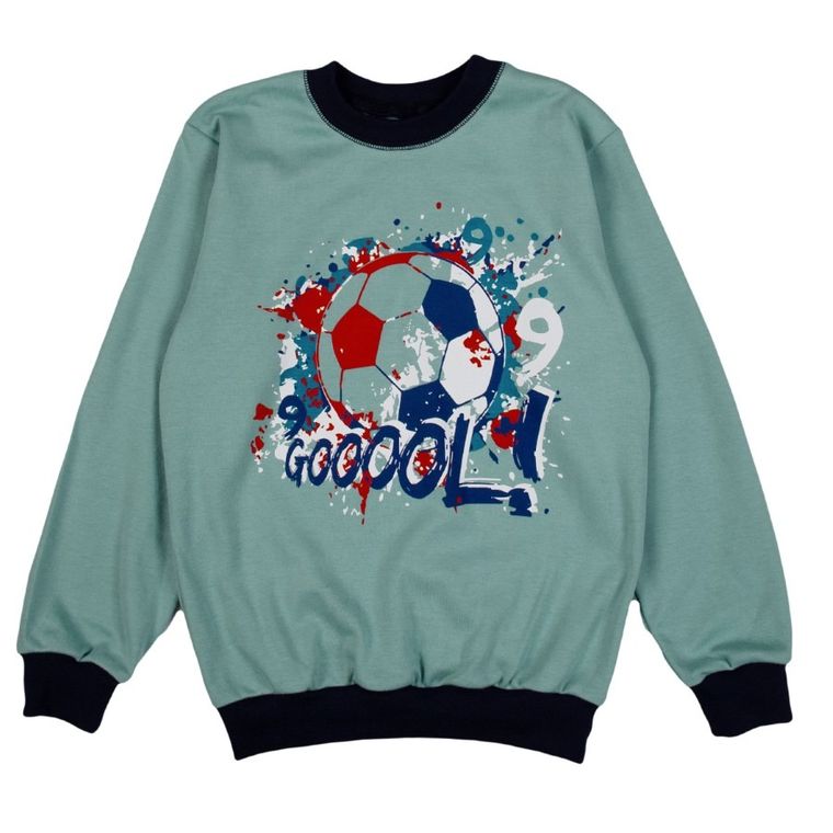 Piżama chłopięca, zielono-granatowa, Tup Tup