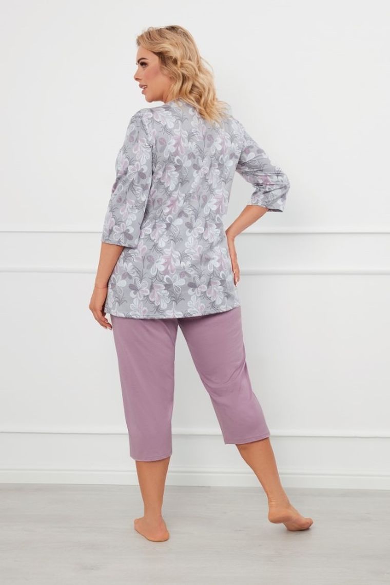 Piżama damska, plus size, mix, Ardila, Italian Fashion