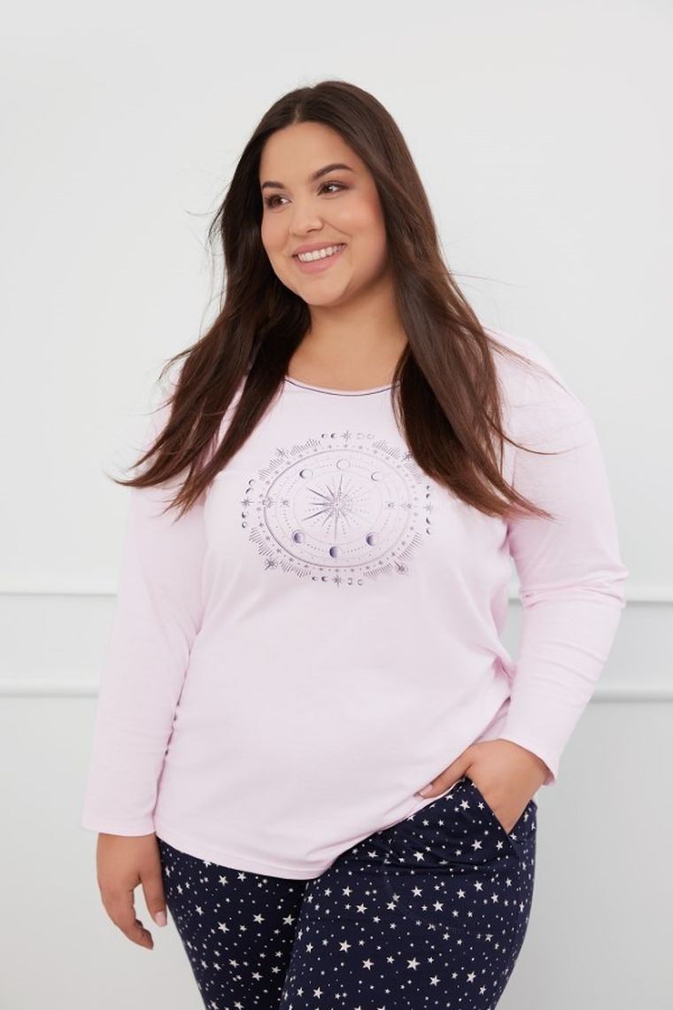 Piżama damska, plus size, mix, Arugia, Italian Fashion