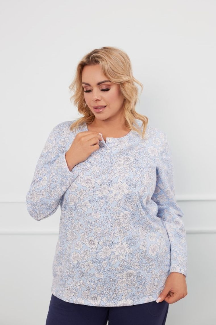 Piżama damska, plus size, mix, Jowita, Italian Fashion