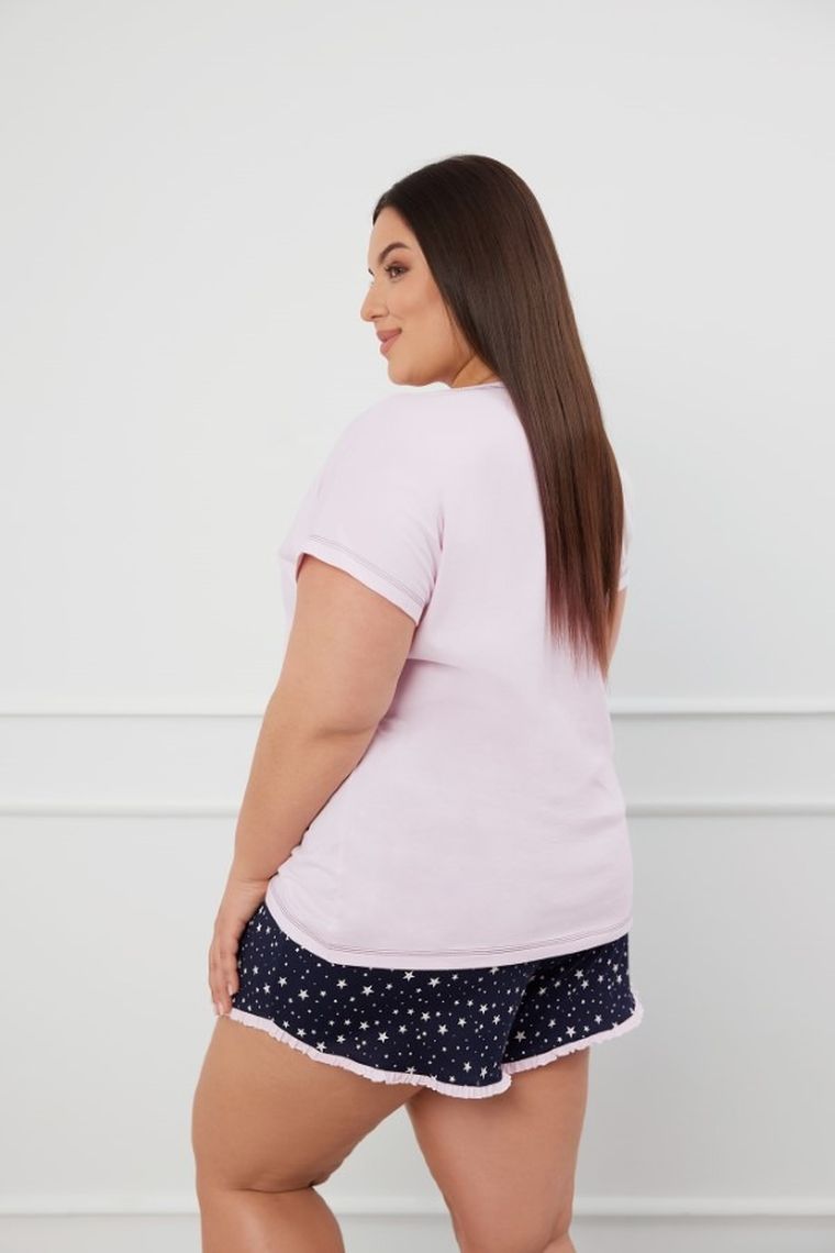 Piżama damska, plus size, mix, Libra, Italian Fashion