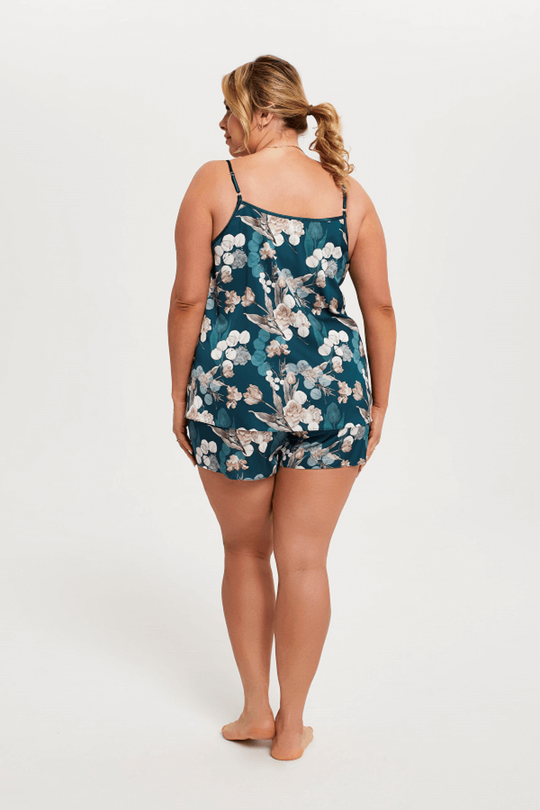 Piżama damska, plus size, mix, Scarlet, Italian Fashion