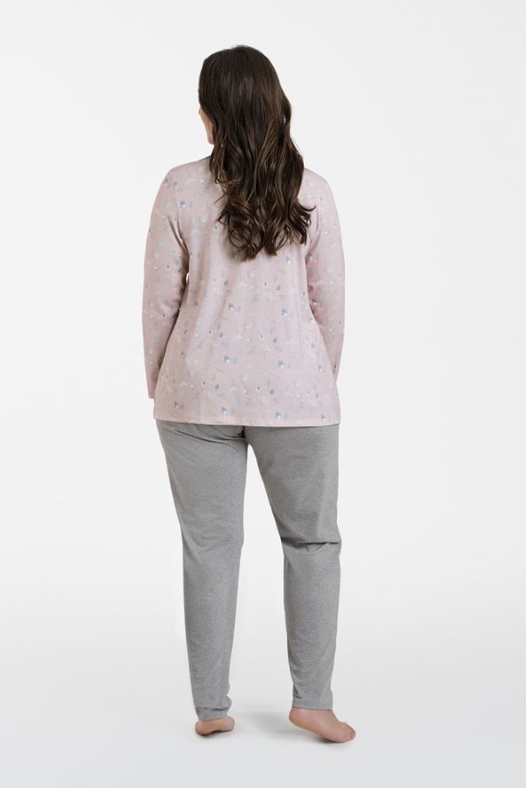 Piżama damska, plus size, mix, Simona, Italian Fashion
