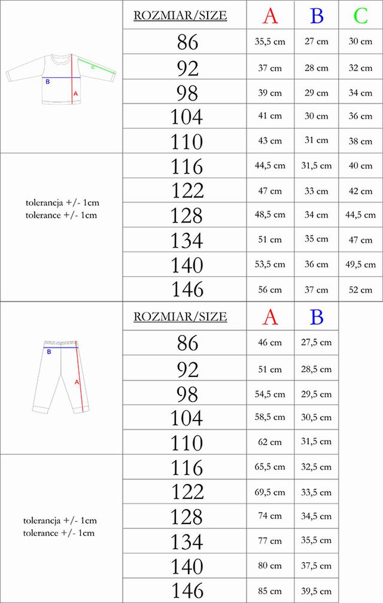 Piżama dziewczęca, biała, Nicol