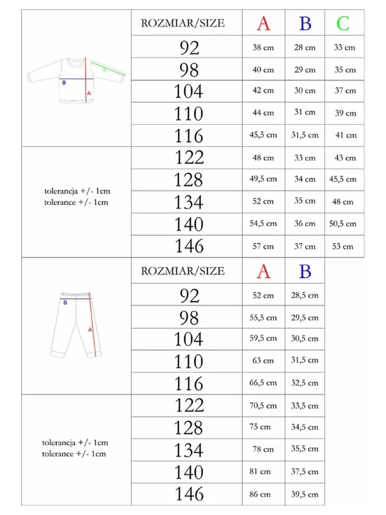 Piżama dziewczęca, ecru, Nicol