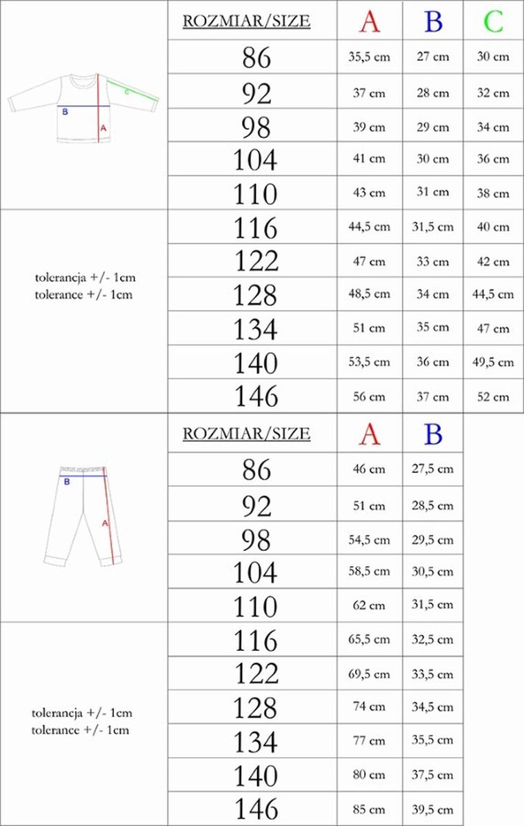 Piżama dziewczęca, ecru, Nicol