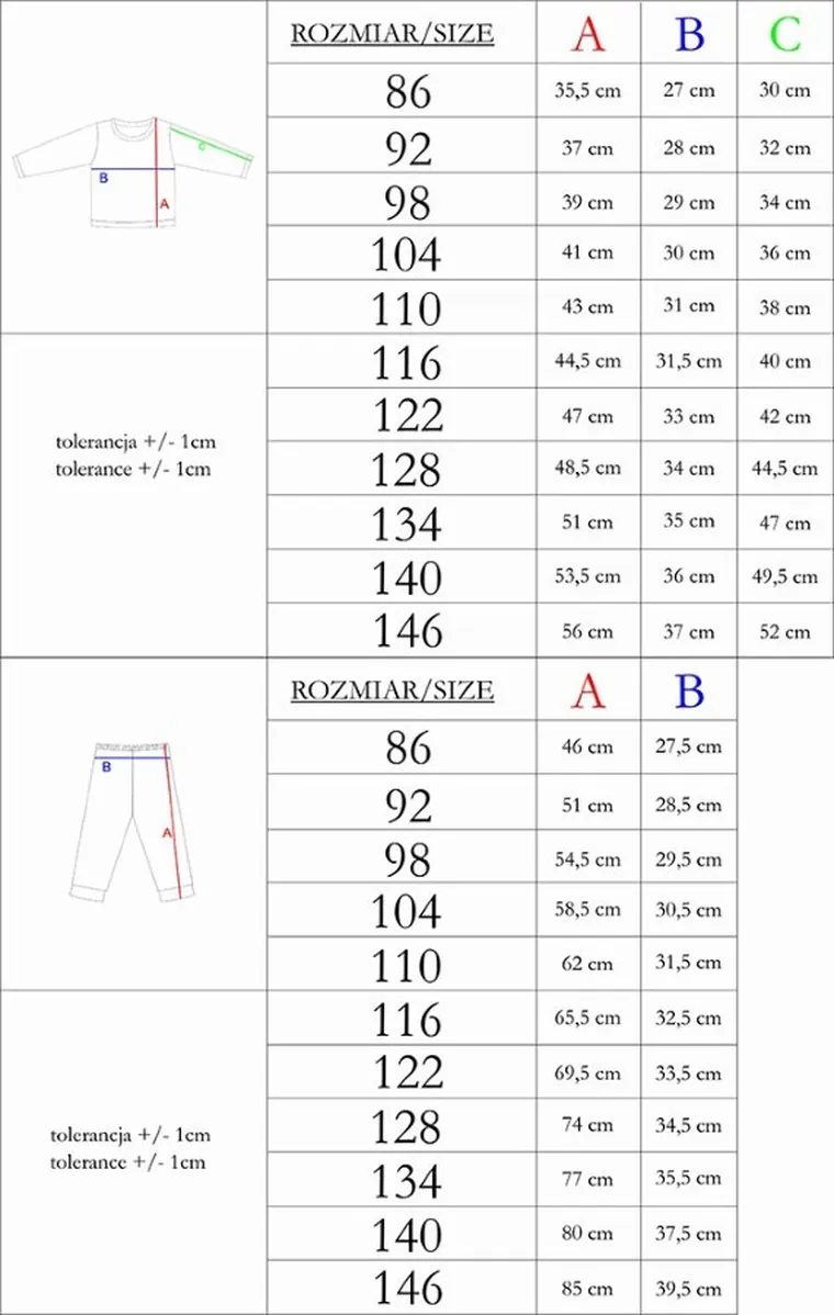 Piżama dziewczęca, ecru, Nicol