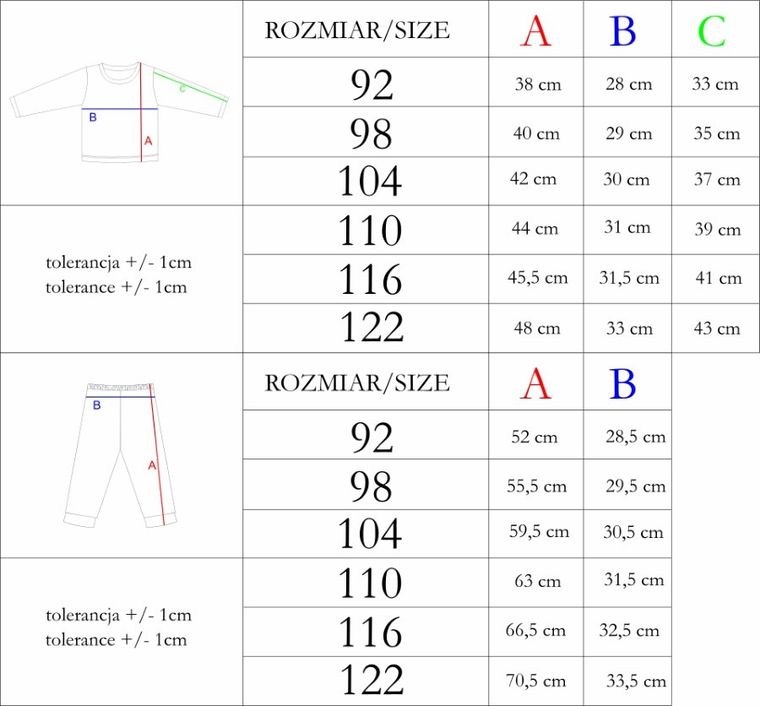 Piżama dziewczęca, mix, Nicol