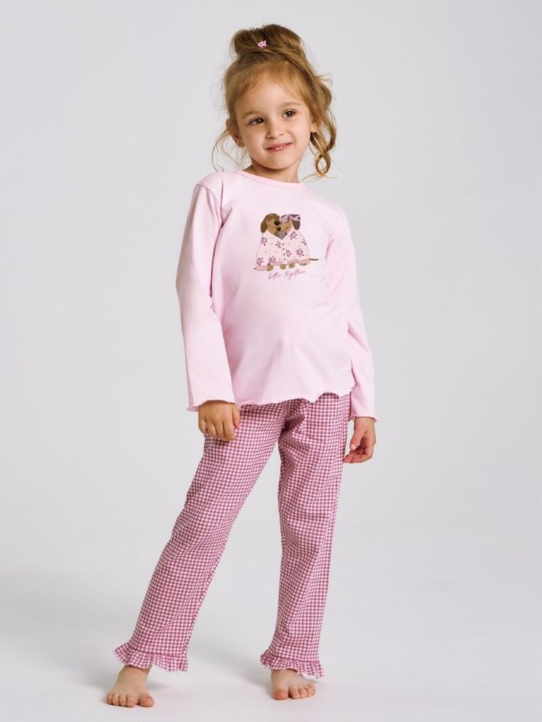 Piżama dziewczęca, różowa, Jasmina, Taro