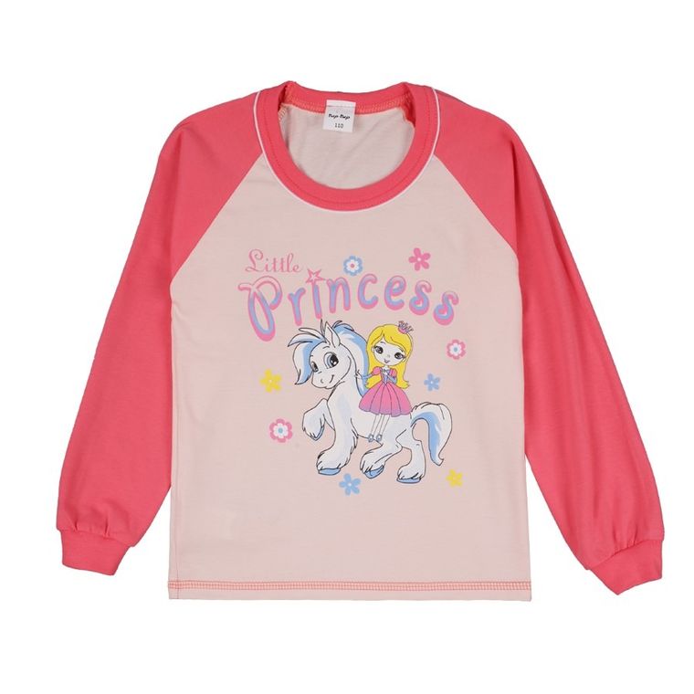 Piżama dziewczęca, różowa, Tup Tup