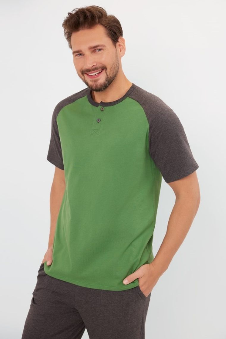 Piżama męska, plus size, mix, Aleksander, Italian Fashion