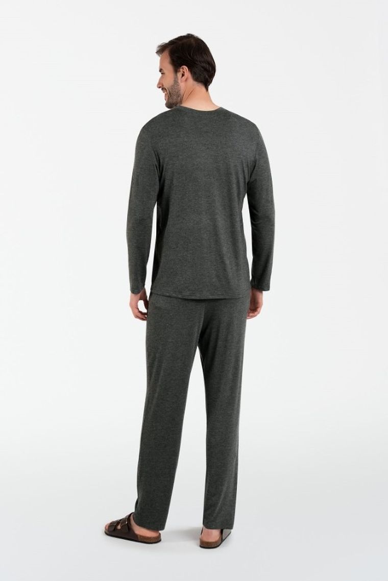 Piżama męska, szara, Amigo, Italian Fashion