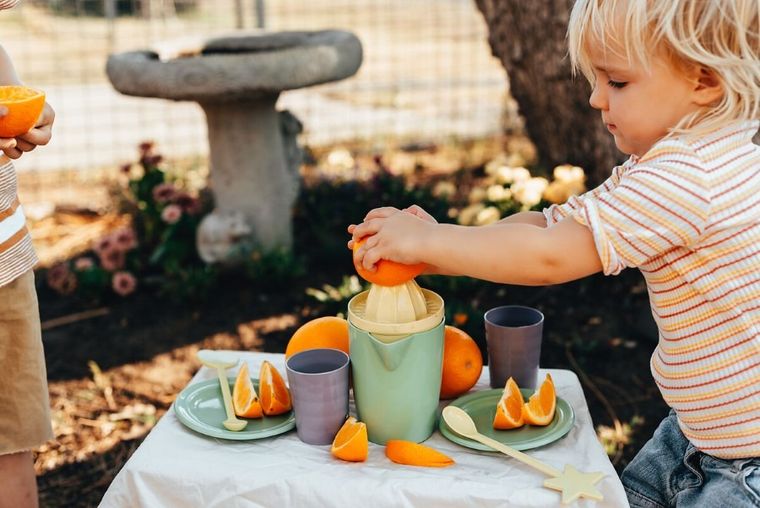 Plasto, zestaw naczyń piknikowych, 14 elementów