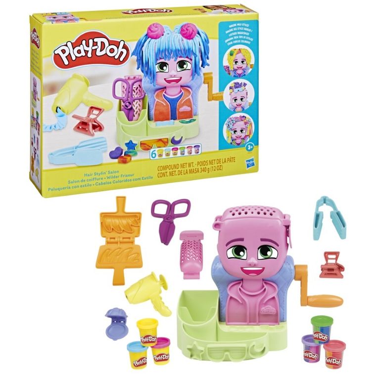 Play-Doh, Salon fryzjerski, zestaw kreatywny