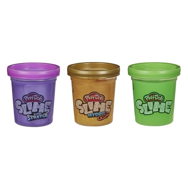 Play-Doh, Slime, masa plastyczna, 3 tuby, zestaw