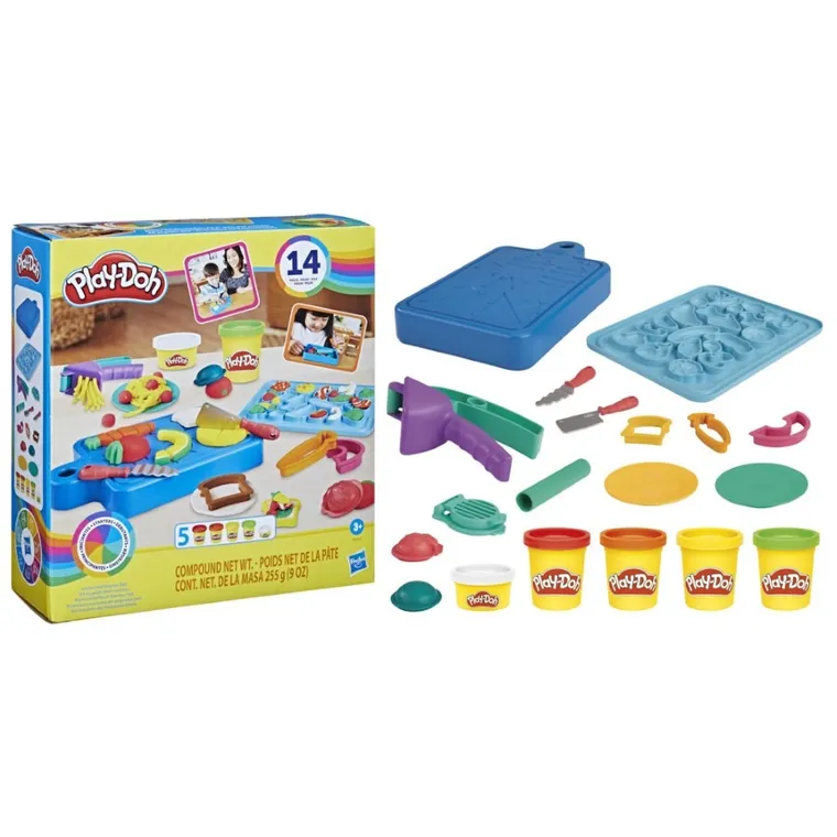 Play-Doh, Starters, mały kucharz i nauka krojenia, zestaw kreatywny
