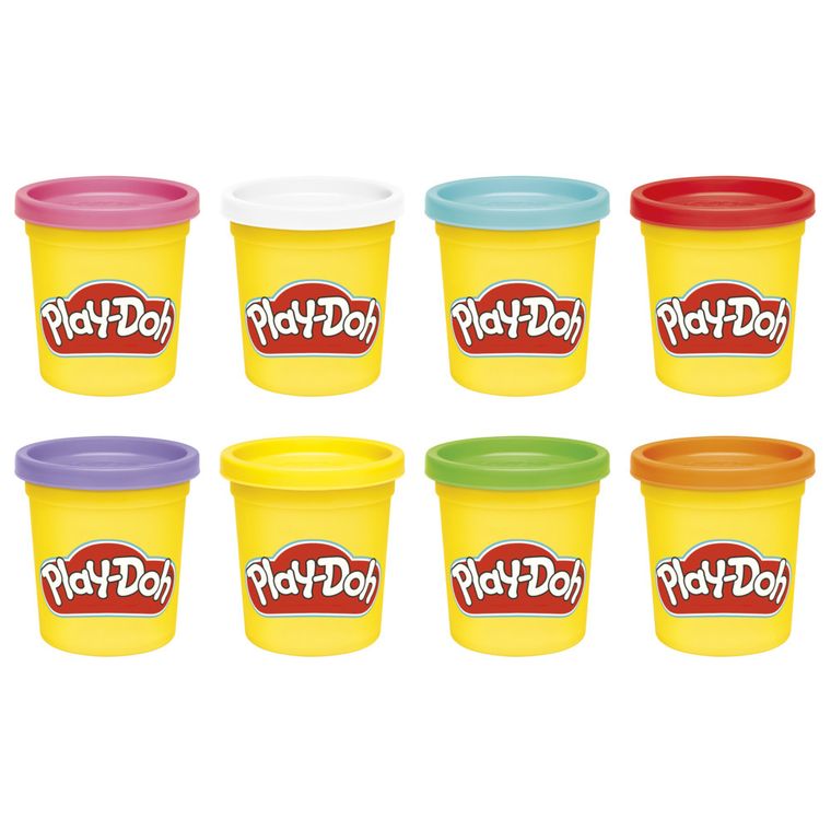 Play-Doh, Tęczowe Kolory, 8 tub