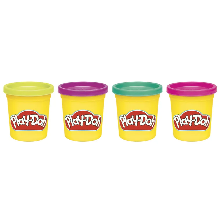 Play-Doh, Żywe Kolory, 4 tuby