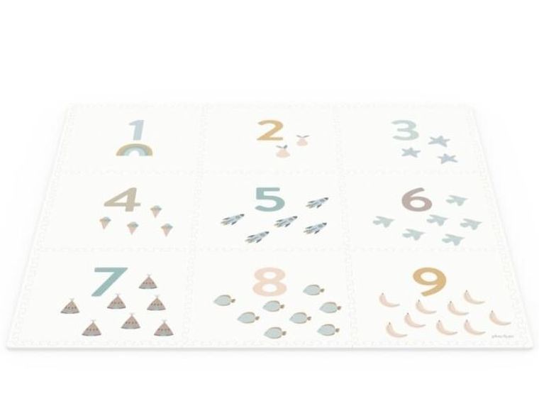 Play&Go, mata piankowa, dwustronna, Numbers, 180-180 cm