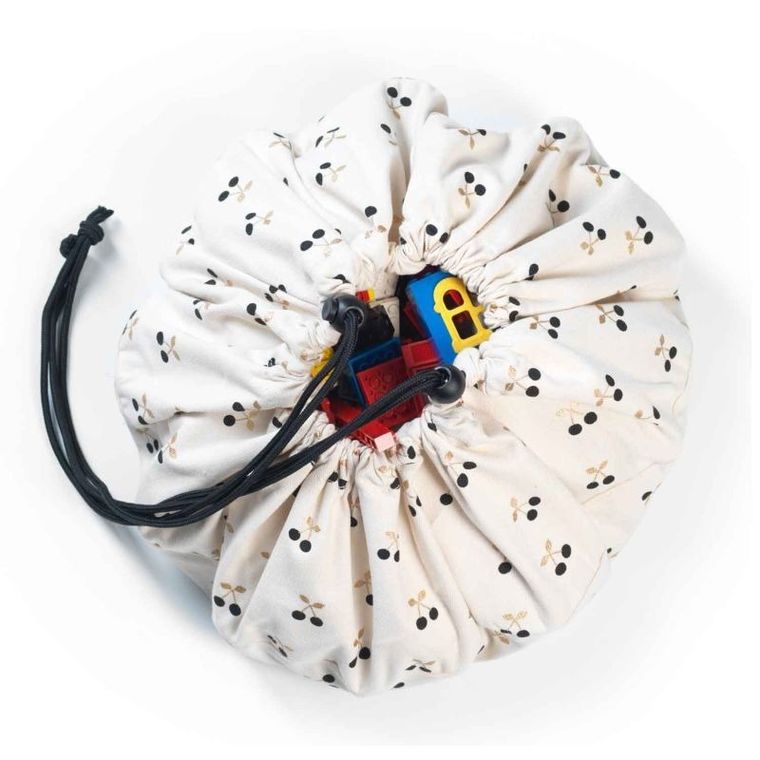 Play&Go, Mini, worek na zabawki i mata do zabawy, Cherry, 40 cm