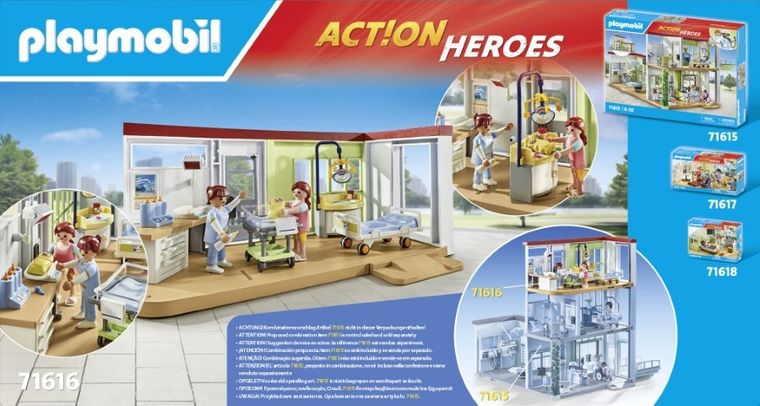 Playmobil, Action Heroes, Oddział położniczy, 71616