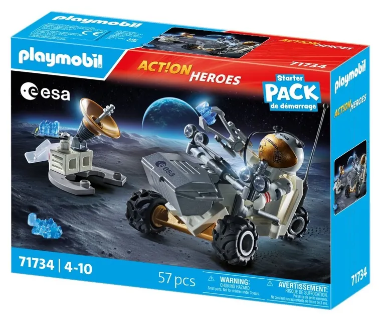 Playmobil, Action Heroes, Starter Pack: Misja w kosmosie, 71734