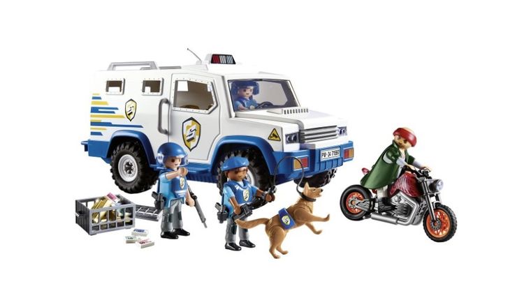 Playmobil, Action Heroes, Transporter pieniędzy, 71597