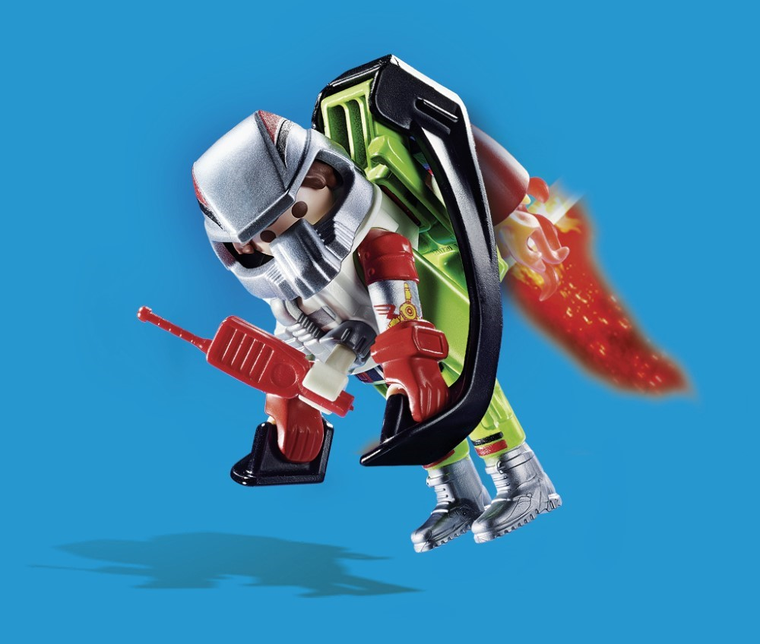 Playmobil, Air Stuntshow, Plecak odrzutowy, 70836