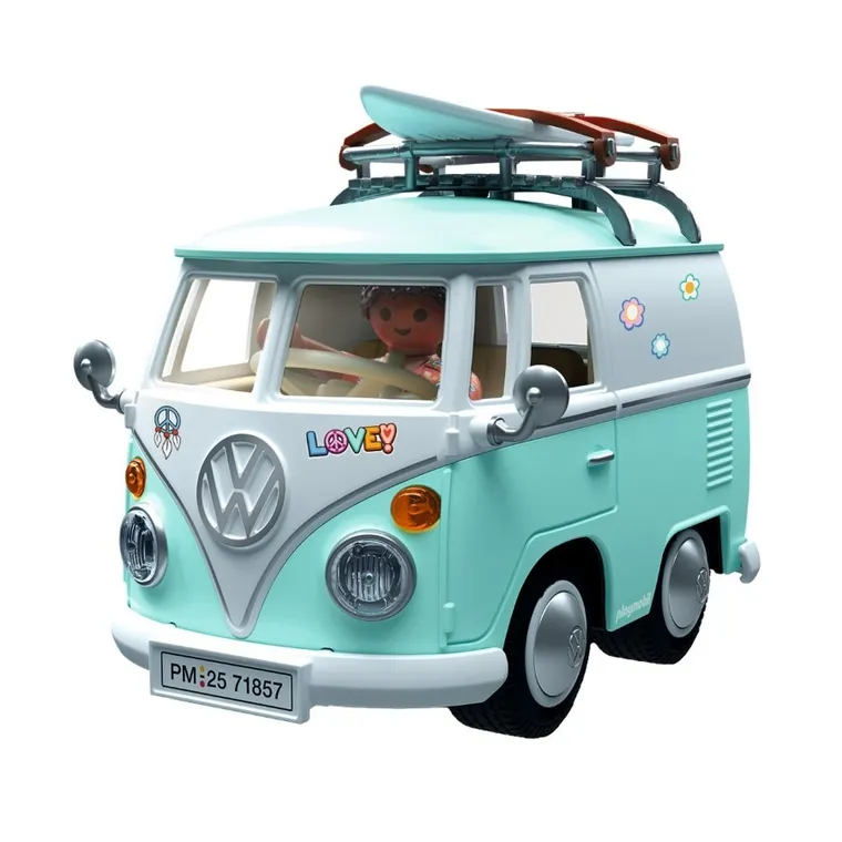 Playmobil, Cars, Volkswagen T1 Camper, 71857
