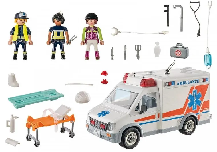 Playmobil, City Action, Ambulans, 71232