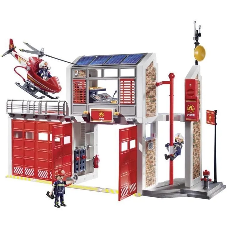 Playmobil, City Action, Duża remiza strażacka, 9462