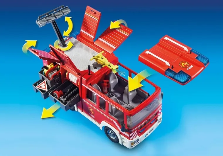 Playmobil, City Action, Pojazd ratowniczy straży pożarnej, 9464