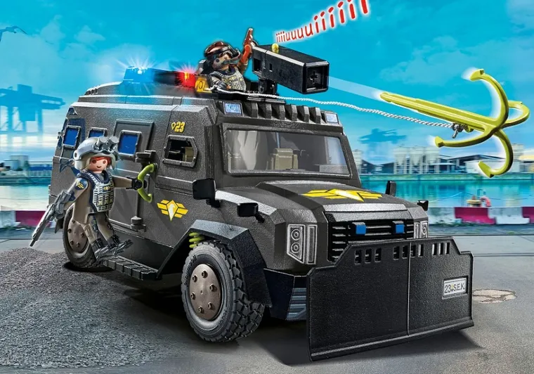 Playmobil, City Action, Pojazd terenowy jednostki specjalnej, 71144