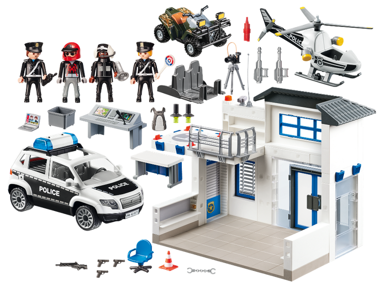 Playmobil, City Action, Posterunek policji, 9372
