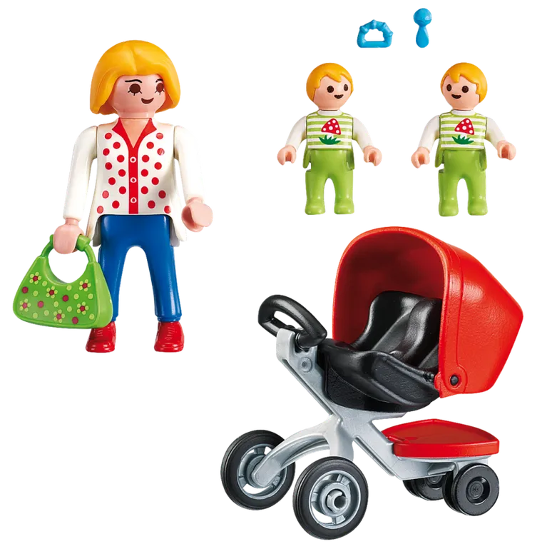 Playmobil, City Life, Wózek dla bliźniaków, 5573