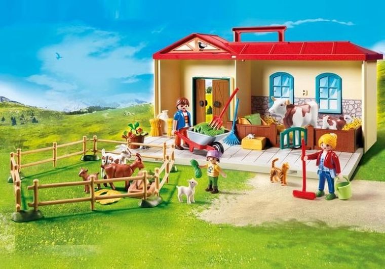 Playmobil, Country, Przenośne gospodarstwo rolne, 4897