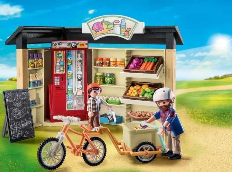 Playmobil, Country, Wiejski sklep całodobowy, 71250