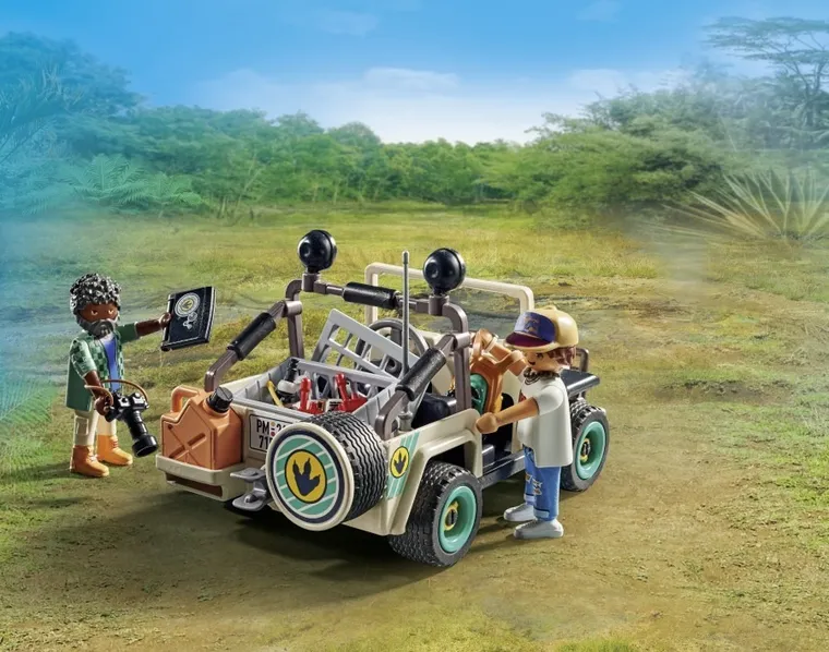 Playmobil, Dinos, Obóz badawczy z dinozaurami, 71523