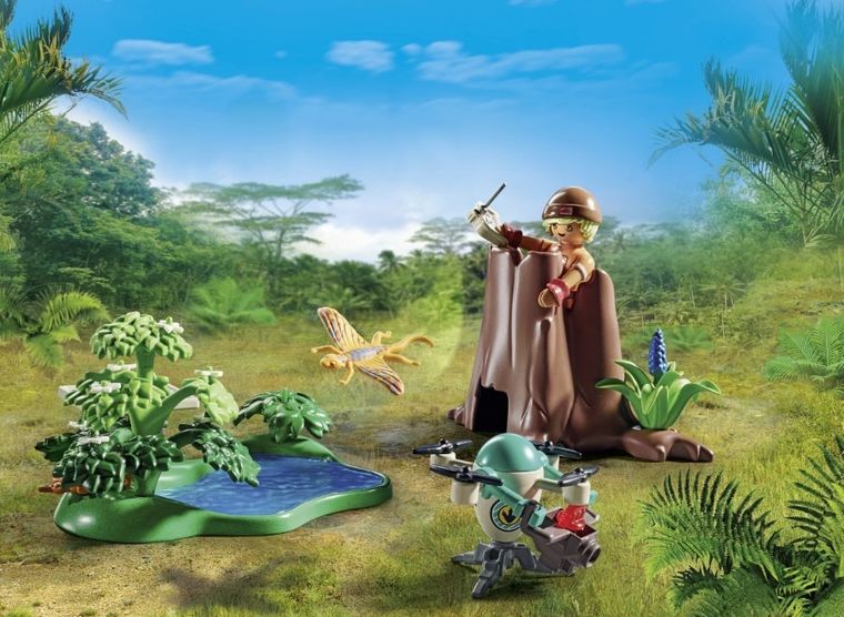 Playmobil, Dinos, Stacja badawcza dla dinozaurów Dimorfodonów, 71525