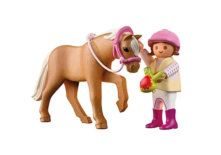 Playmobil, Duo Pack, Dziewczynka z kucykiem, 71887