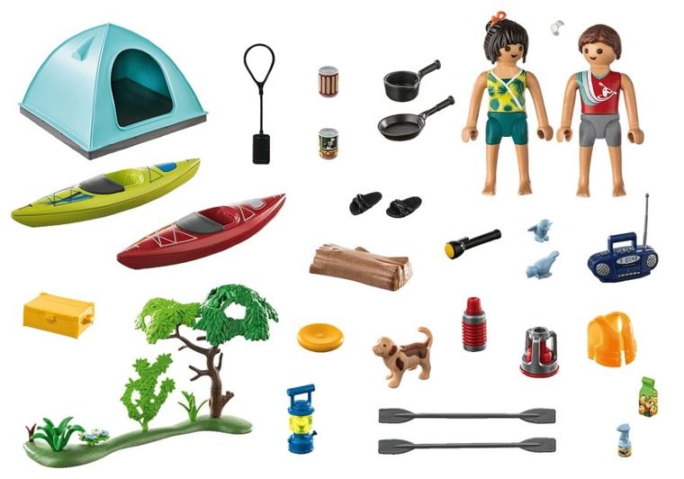 Playmobil, Family Fun, Biwak pod namiotem, 71425