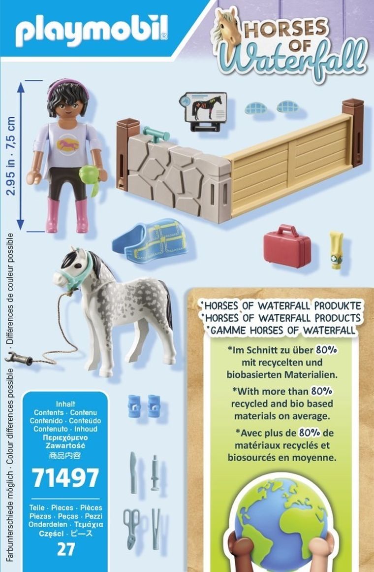 Playmobil, Horses of Waterfall, Hipoterapeuta, 71497