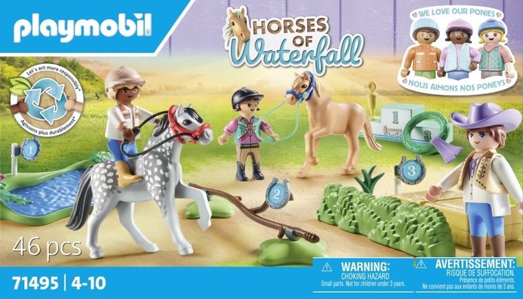 Playmobil, Horses of Waterfall, Turniej kucyków, 71495