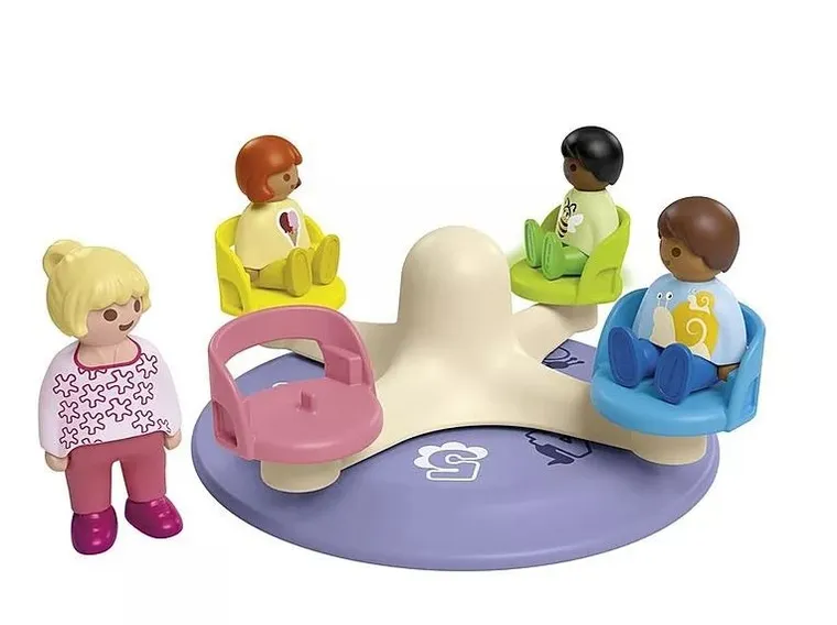 Playmobil, Junior, Karuzela z cyferkami, 71701