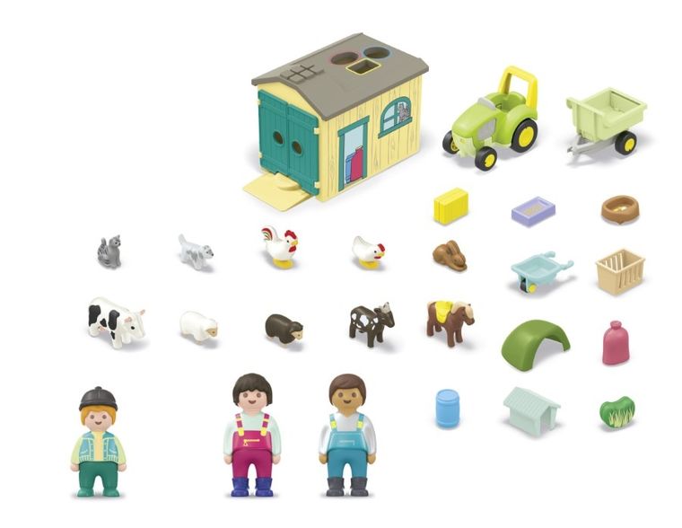 Playmobil, Junior, Przygoda na gospodarstwie, 71656