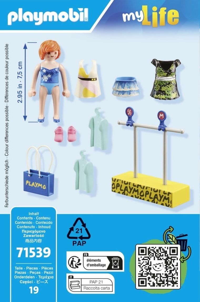 Playmobil, My Life, Na zakupach, 71539