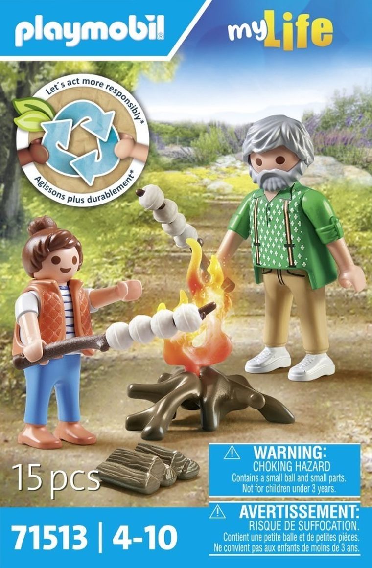 Playmobil, My Life, Ognisko z piankami, 71513
