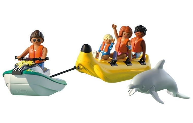Playmobil, My Life, Przejażdżka na bananie, 71905